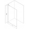 Mexen Kioto-X L Walk-in zuhanyfal 50 x 200 cm, átlátszó 10 mm, csiszolt nikkel - 800-050-107-97-00-X