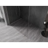 Mexen Kioto-X L Walk-in zuhanyfal 50 x 200 cm, átlátszó 10 mm, csiszolt nikkel - 800-050-107-97-00-X