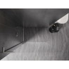 Mexen Kioto-X L Walk-in zuhanyfal 50 x 200 cm, átlátszó 10 mm, csiszolt nikkel - 800-050-107-97-00-X
