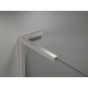 Mexen Kioto-X L Walk-in zuhanyfal 50 x 200 cm, átlátszó 10 mm, csiszolt nikkel - 800-050-107-97-00-X