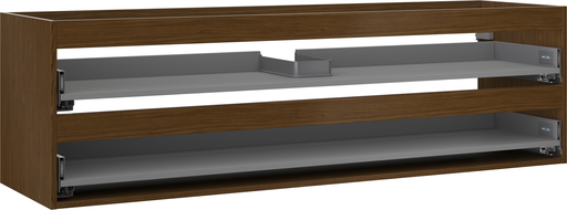 Mexen Box-A corp dulap pentru lavoar 160 cm, 2 sertare, nuc - 91AX0-1600-470-2-86