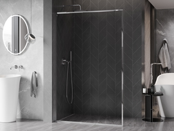 Mexen Kioto-F L Panou de duș Walk-in cu cadru 85 x 202 cm, transparent 8 mm, crom - 800-085-174-01-00