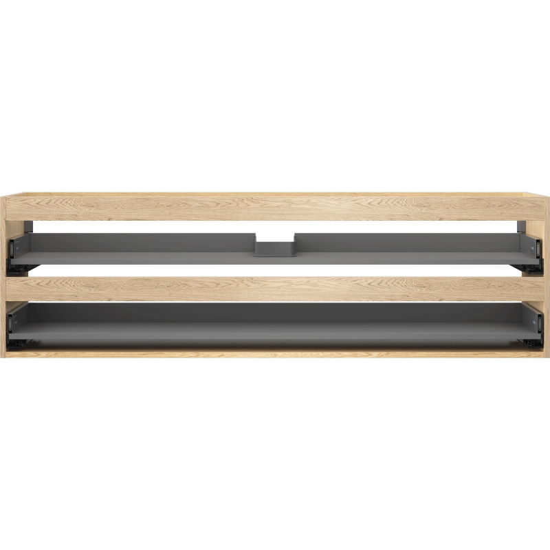 Mexen Box-A corp de dulap sub chiuveta 160 cm, 2 sertare, stejar - 91AX0-1600-470-2-81