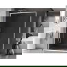 Mexen Kioto-F L panou de duș Walk-in cu ramă 105 x 202 cm, transparent 8 mm, alb - 800-105-174-20-00