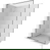 Mexen Kioto-F L zuhanyfal Walk-in kerettel 60 x 202 cm, átlátszó 8 mm, fegyverfém - 800-060-174-95-00