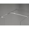 Mexen Kioto-X panou de duș Walk-in 100 x 70 cm, transparent 10 mm, crom - 800-100-202-01-00-070-X