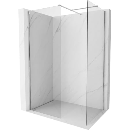 Mexen Kioto-X panou de duș Walk-in 140 x 70 cm, transparent 10 mm, crom - 800-140-202-01-00-070-X