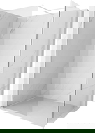 Mexen Kioto-X zuhanyfal Walk-in 160 x 100 cm, átlátszó 10 mm, fehér - 800-160-202-20-00-100-X