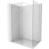 Mexen Kioto-X Walk-in zuhanyfal 160 x 110 cm, átlátszó 10 mm, fehér - 800-160-202-20-00-110-X