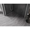 Mexen Kioto-X Walk-in zuhanyfal 160 x 110 cm, átlátszó 10 mm, fehér - 800-160-202-20-00-110-X