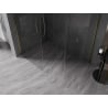 Panou de duș Mexen Kioto-X Walk-in 140 x 80 cm, transparent 10 mm, auriu - 800-140-202-50-00-080-X