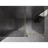 Panou de duș Mexen Kioto-X Walk-in 140 x 80 cm, transparent 10 mm, auriu - 800-140-202-50-00-080-X