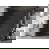 Perete de duș Mexen Kioto-X Walk-in 100 x 100 cm, transparent 10 mm, auriu - 800-100-202-50-00-100-X