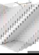 Mexen Kioto-X walk-in zuhanyfal 120 x 70 cm, átlátszó 10 mm, rózsaarany - 800-120-202-60-00-070-X