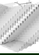 Mexen Kioto-X perete de duș Walk-in 120 x 120 cm, transparent 10 mm, gri gun periat - 800-120-202-66-00-120-X