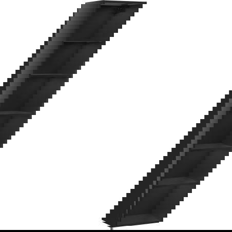 Mexen Box-A corp dulap coloană baie 35 cm, negru lucios - 91AX1-1600-300-1-70