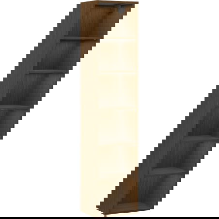 Mexen Box-A corp coloană de baie 35 cm, nuc - 91AX1-1600-300-1-86