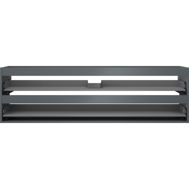 Mexen Box-A corp dulap sub chiuvetă 160 cm, 2 sertare, grafit mat - 91AX0-1600-470-2-66