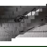 Mexen Kioto-XF perete de duș Walk-in cu ramă 100x100 cm transparent 10 mm gri armă periat - 800-100-202-04-66-100-XF