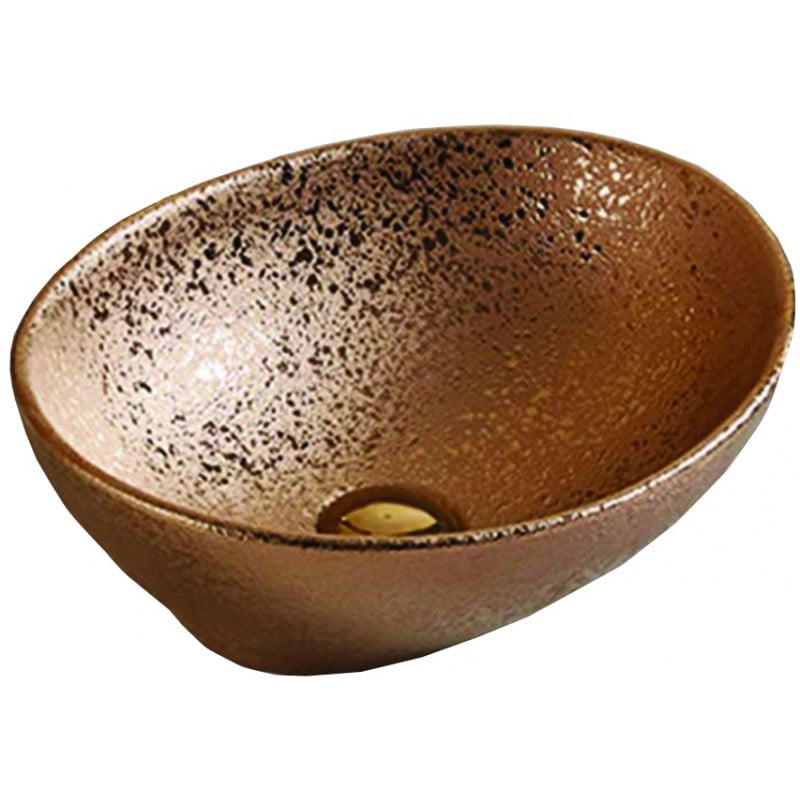 Mexen Elza chiuveta pe blat 40 x 33 cm, cupru - 21014051