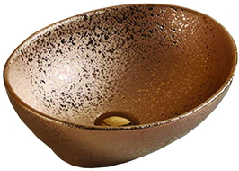 Mexen Elza 40 x 33 cm-es pultra szerelhető mosdó, réz - 21014051