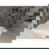 Mexen Omega tolóajtós zuhanykabin 120 x 90 cm, Átlátszó, Fekete + zuhanytálca Flat, Fehér - 825-120-090-70-00-4010B