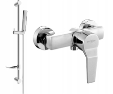 Mexen Caro Baterie de duș DF72 cu set de duș, crom - 74664DF72-00