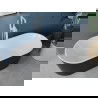 Cadă de sine stătătoare Mexen Luna 140 x 75 cm, albă/neagră, preaplin alb - 52031407575-20