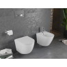 Mexen Lena toaletă WC Rimless cu capac cu coborâre lentă slim, duroplast, alb lucios - 30220400