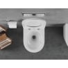 Mexen Lena WC Rimless Tornado cu capac slim cu cădere lentă, duroplast, alb lucios - 30220300T