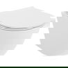 Mexen Lena vas WC fără margini Rimless Tornado cu capac subțire cu închidere lentă, duroplast, alb lucios - 30220500T