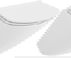 Mexen Lena WC csésze Rimless Tornado lassan csukódó Slim fedéllel, duroplast, fehér fényes - 30220500T