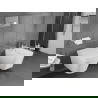 Mexen Teo vas WC fără margini Rimless Tornado cu capac slim cu închidere lentă, duroplast, alb lucios - 30850600T