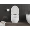 Mexen Carmen vas WC Rimless Tornado cu capac cu închidere lentă slim, duroplast, alb lucios - 30880100T