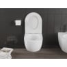 Mexen Carmen vas wc Rimless Tornado cu capac slim cu încetinire, duroplast, alb lucios - 30880500T