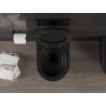 Mexen Carmen vas WC fără ramă Tornado cu capac slim cu închidere lentă, duroplast, negru mat - 30880185T