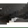Mexen Carmen WC rimless Tornado cu capac cu coborâre lentă slim, duroplast, negru mat - 30881085T