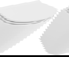 Mexen Carmen vas de toaletă Rimless cu capac cu închidere lentă slim, duroplast, alb lucios - 30880500