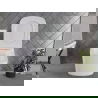Mexen Vivo perem nélküli Tornado WC csésze, fényes fehér - 3361XX00T