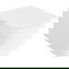 Mexen Vivo wc suspendat Rimless Tornado cu capac slim cu închidere lentă, duroplast, alb lucios - 30610200T