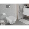 Mexen Riva vas wc Rimless Tornado cu capac slim cu închidere lentă, duroplast, alb lucios - 30630200T