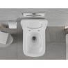 Mexen Riva vas wc Rimless Tornado cu capac slim cu închidere lentă, duroplast, alb lucios - 30630200T