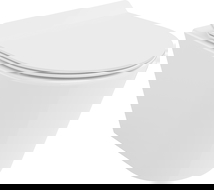 Mexen Rico vas WC Rimless Tornado cu capac soft-close slim, duroplast, alb lucios - 30720100T