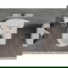 Mexen Rico fal mentes WC csésze Rimless Tornado lassan záró vékony ülőkével, duroplast, fényes fehér - 30720100T