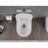 Mexen Rico vas WC Rimless Tornado cu capac soft-close slim, duroplast, alb lucios - 30720100T