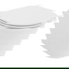 Mexen Rico vas WC Rimless Tornado cu capac cu închidere lentă slim, duroplast, alb lucios - 30720300T