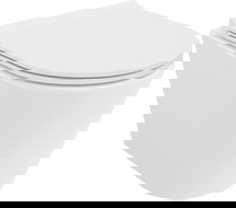 Mexen Rico Rimless Tornado WC-csésze lassan záródó slim duroplast ülőkével, fehér fényes - 30720500T