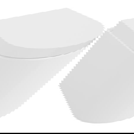 Mexen Sofia WC suspendat Rimless Tornado cu capac din duroplast, alb lucios - 30540200T