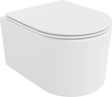 Mexen Sofia Rimless Tornado WC-csésze lassan záródó, vékony duroplaszt ülőkével, fényes fehér - 30540400T