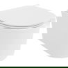 Mexen Sofia vas WC Rimless Tornado cu capac slim cu închidere lentă, duroplast, alb lucios - 30540500T